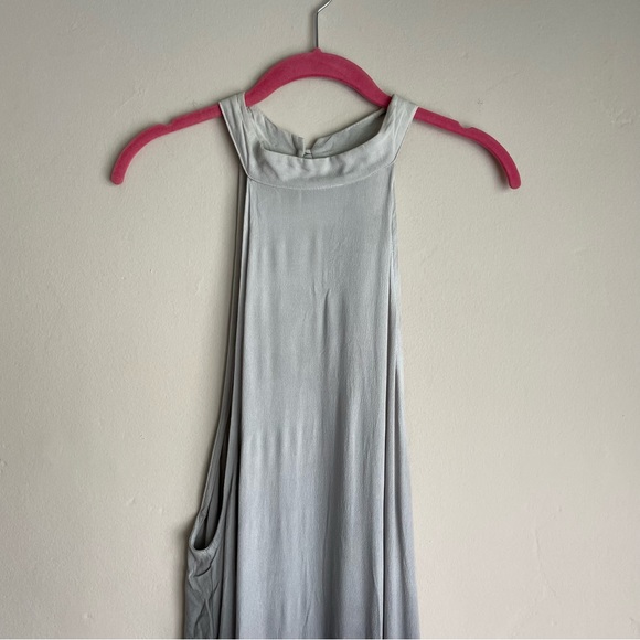 Mona B / Gray Ombré High Low Flowy Dress - Picture 10 of 11